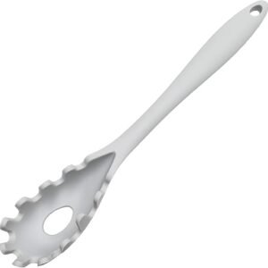 Chef Craft Premium Silicone Spaghetti/Pasta Fork, 11.5 inch, Gray